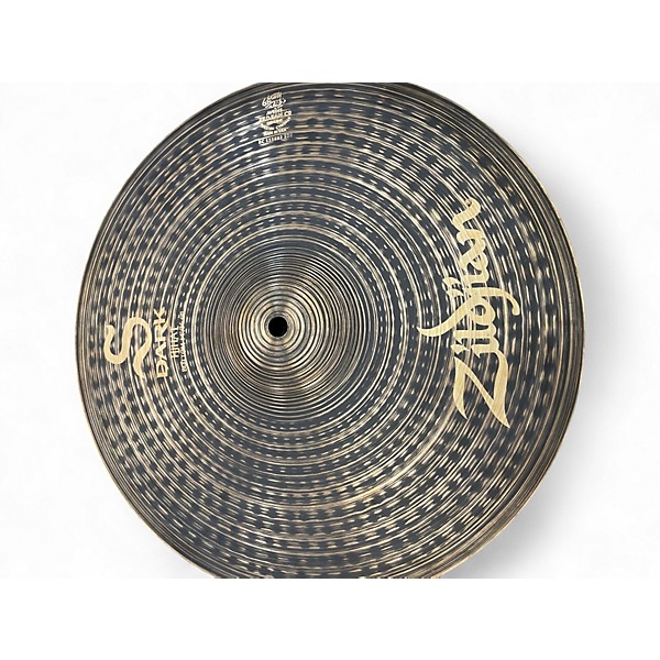 Used Zildjian 14in S DARK HI HATS Cymbal