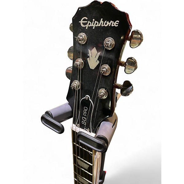 Used Epiphone SG Pro Cherry Solid Body Electric Guitar