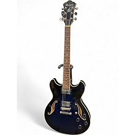 Used Ibanez AS73 Artcore BLUE Hollow Body Electric Guitar