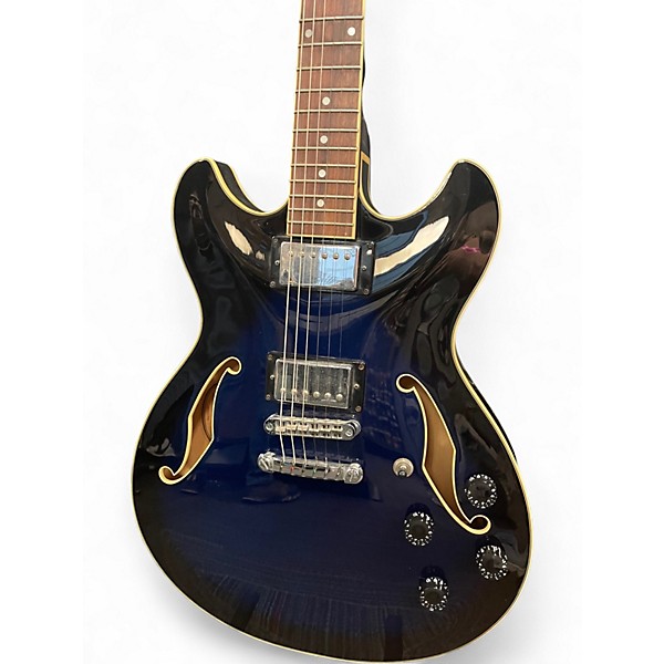 Used Ibanez AS73 Artcore BLUE Hollow Body Electric Guitar