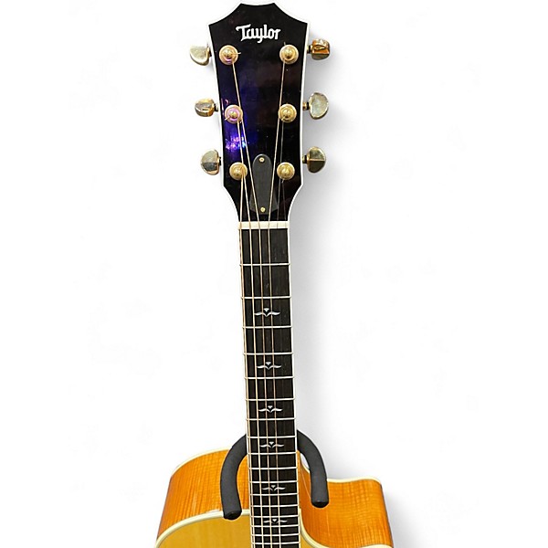 Used Taylor 614CE Vintage Natural Acoustic Electric Guitar