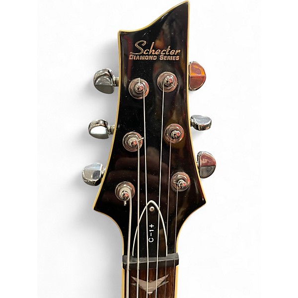 Used Schecter Guitar Research C1 Plus SUNBURST Solid Body Electric Guitar