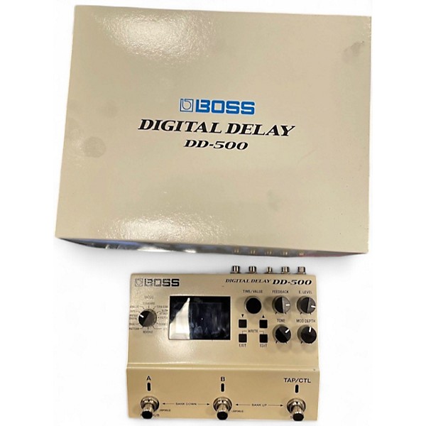Used BOSS DD500 Digital Delay Effect Pedal