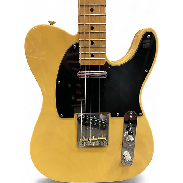 Used 2016 Fender FSR Classic Player Baja Telecaster Butterscotch Solid Body Electric Guitar