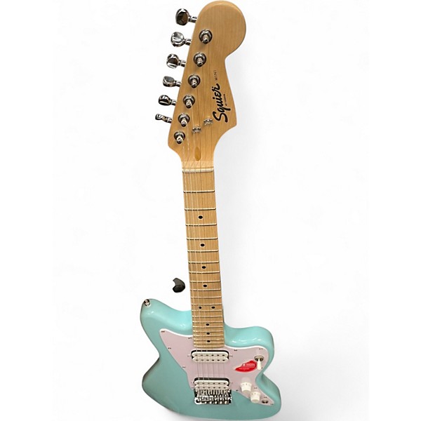 Used Squier JAZZMASTER MINI SMALL LIGHT BLUE Electric Guitar