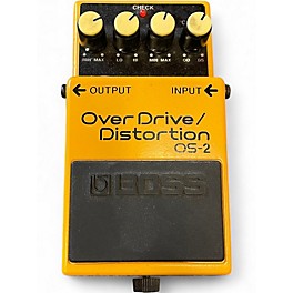 Used BOSS OS2 Overdrive Distortion Effect Pedal