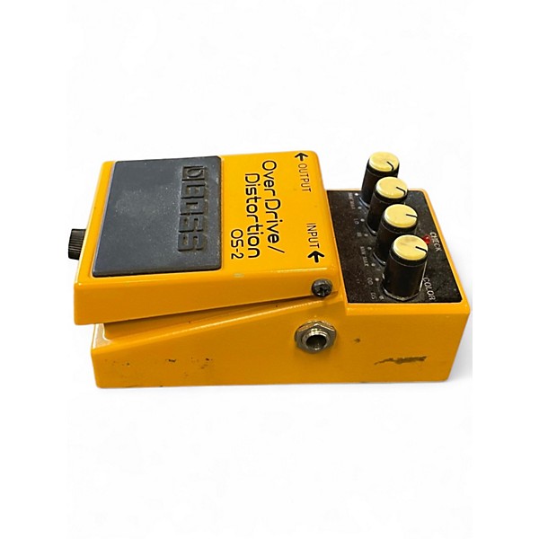 Used BOSS OS2 Overdrive Distortion Effect Pedal