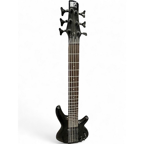 Used Ibanez sr406 Black Electric Bass Guitar