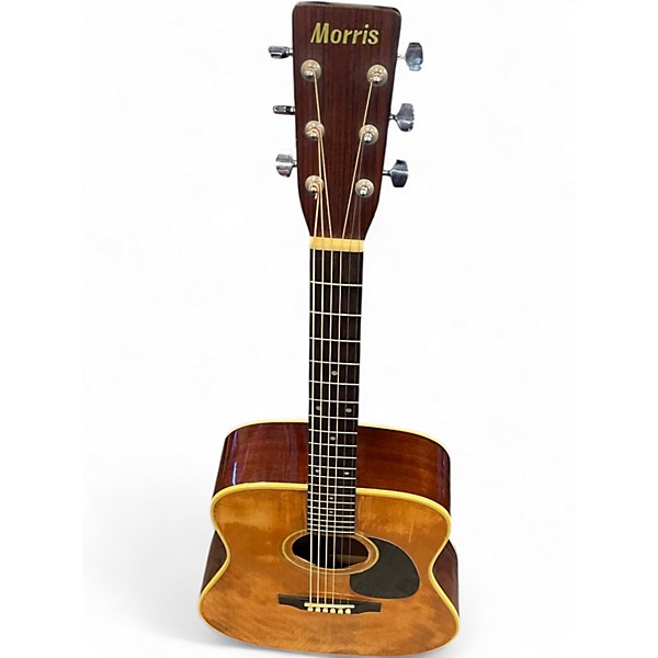 Used Morris W-20 Natural Acoustic Guitar