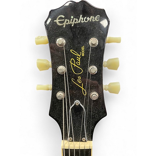 Used Epiphone Les Paul Standard Pro Cherry Sunburst Solid Body Electric Guitar