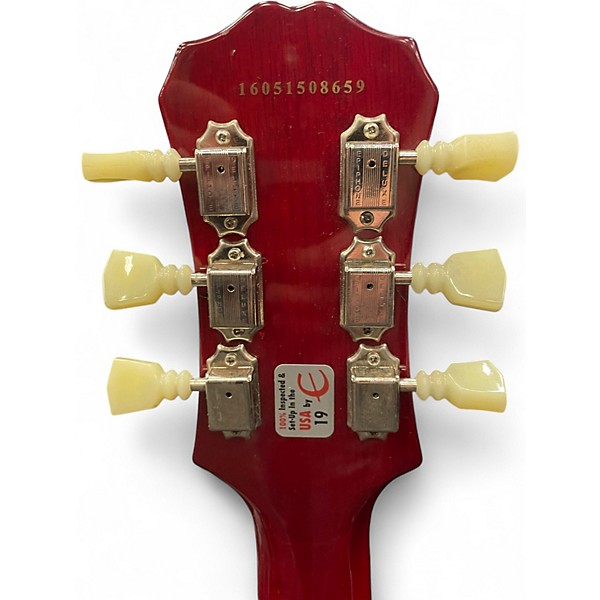 Used Epiphone Les Paul Standard Pro Cherry Sunburst Solid Body Electric Guitar