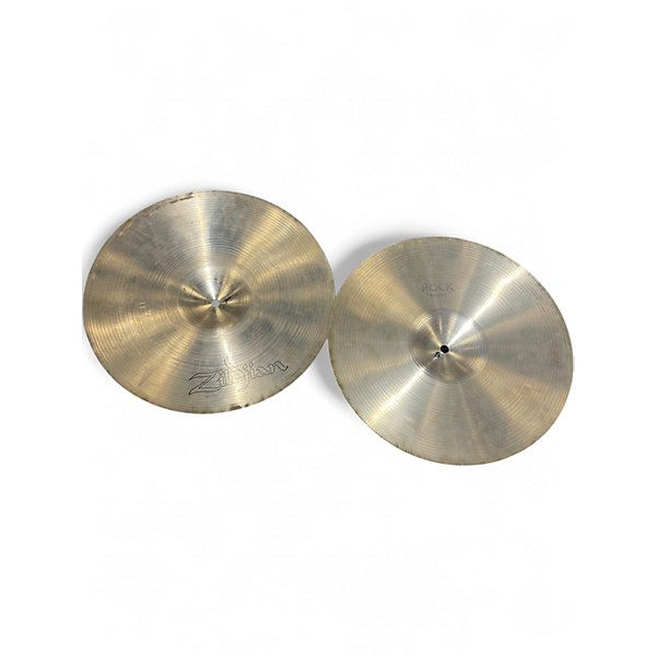 Used Zildjian 14in Rock Hi Hat Pair Cymbal