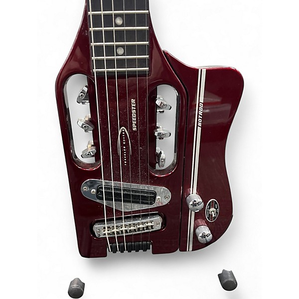 Used Traveler Guitar Speedster Hot Rod Red Acoustic Guitar