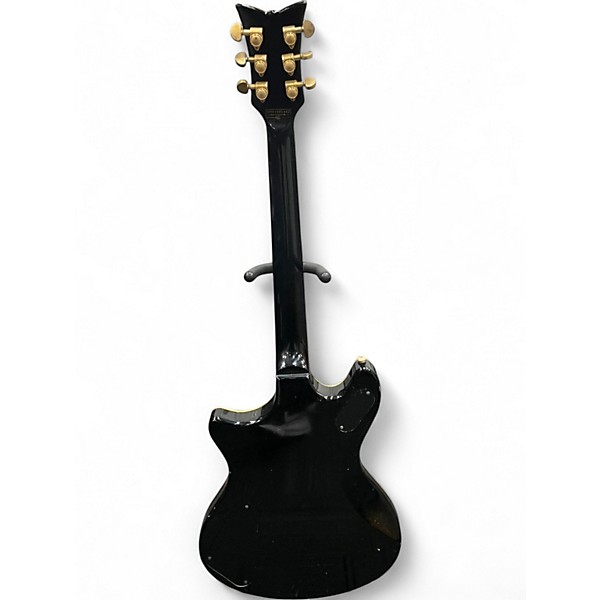 Used Schecter Guitar Research Tempest Custom Black Solid Body Electric Guitar