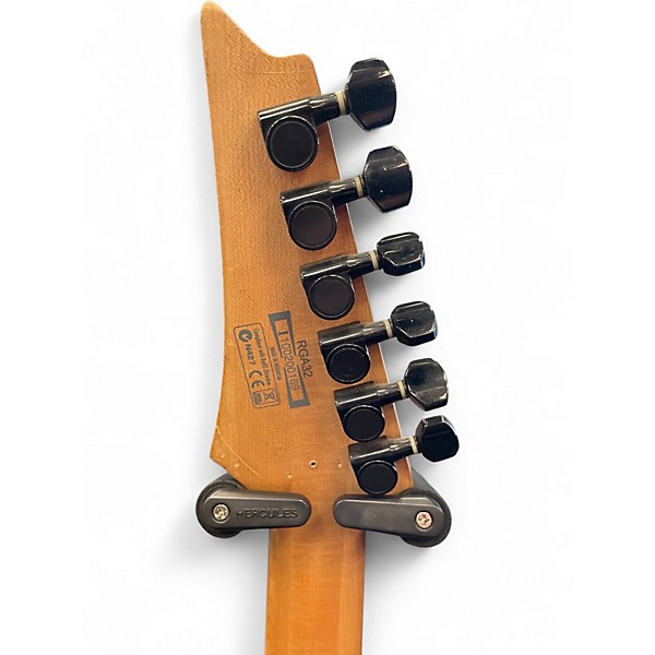 Used Ibanez RGA32 black refin Solid Body Electric Guitar