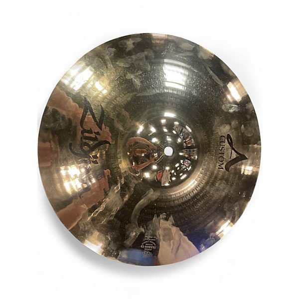 Used Zildjian 14in A Custom Hi Hat Pair Cymbal