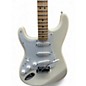 Used Fender Standard Stratocaster Left Handed White Electric Guitar