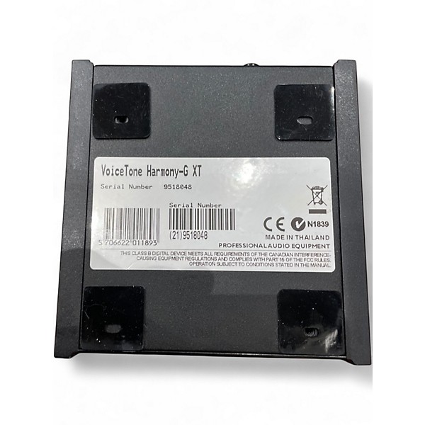 Used TC Helicon Harmony GTX Vocal Processor