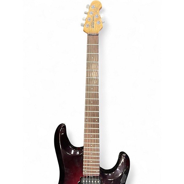 Used Ernie Ball Music Man JP6 John Petrucci Signature red Solid Body Electric Guitar