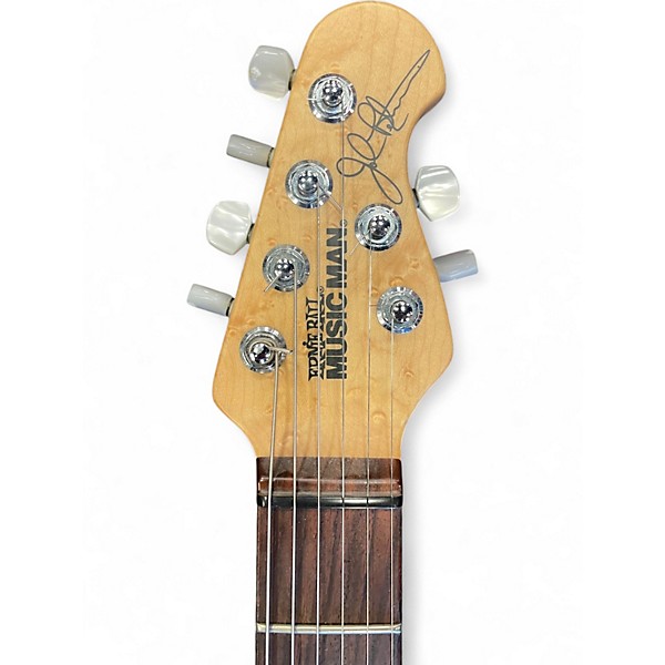 Used Ernie Ball Music Man JP6 John Petrucci Signature red Solid Body Electric Guitar