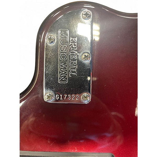 Used Ernie Ball Music Man JP6 John Petrucci Signature red Solid Body Electric Guitar