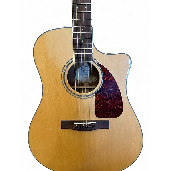 Used Fender DG200SCE Natural Acoustic Electric Guitar