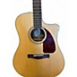 Used Fender DG200SCE Natural Acoustic Electric Guitar
