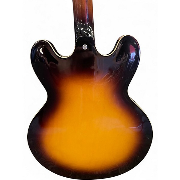 Used Gibson ES335 MEMPHIS 3 COLOR BURST Hollow Body Electric Guitar