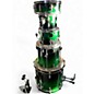 Used Pearl 5 Piece Vision Emerald Green Fade Drum Kit