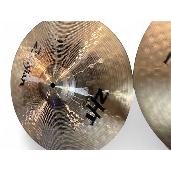 Used Zildjian 14in ZHT Hi Hat Pair Cymbal