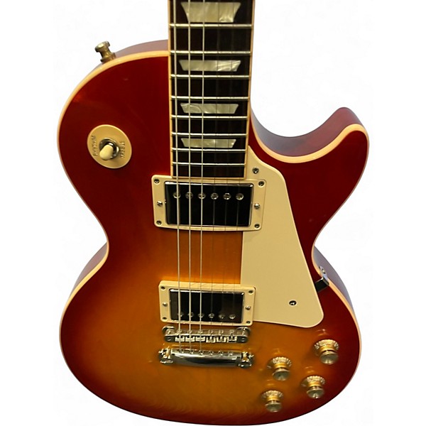 Used Gibson Les Paul Classic (SEE FRET INLAY) Sunburst Solid Body Electric Guitar