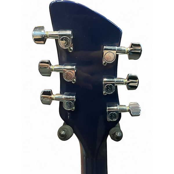 Used 2017 Rickenbacker 360 Midnight-Glo Hollow Body Electric Guitar