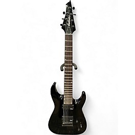 Used Jackson JS22-7 Dinky 7 String Black Solid Body Electric Guitar