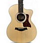 Used Taylor 214CE Natural Acoustic Electric Guitar