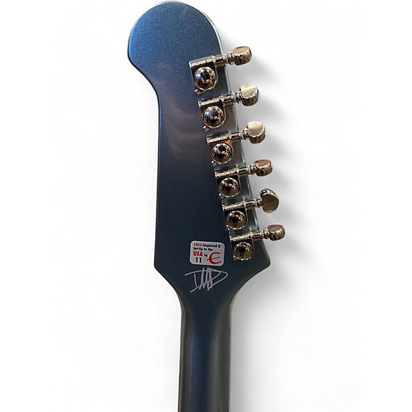 Used 2023 Epiphone DG335 DAVE GROHL SIGNATURE Pelham Blue Hollow Body Electric Guitar