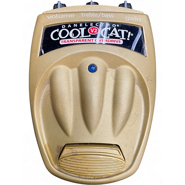 Used Danelectro Cool Cat CTO2 Transparent Overdrive Effect Pedal