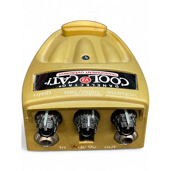 Used Danelectro Cool Cat CTO2 Transparent Overdrive Effect Pedal