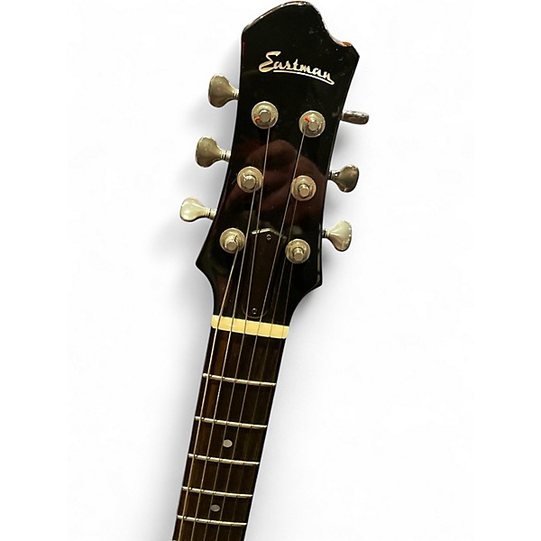 Used Eastman Romeo Gold Burst Hollow Body Electric Guitar