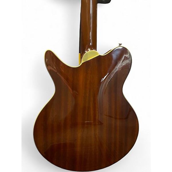 Used Eastman Romeo Gold Burst Hollow Body Electric Guitar