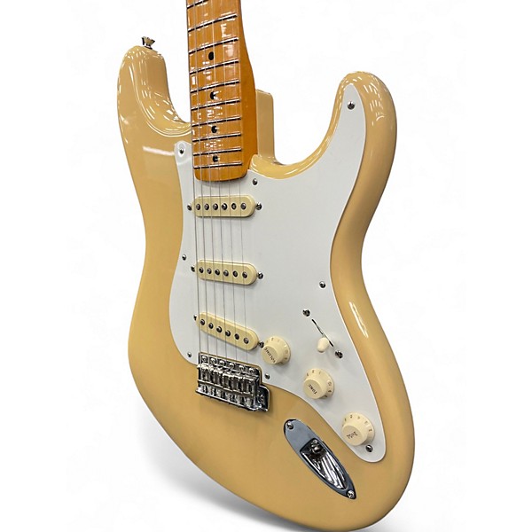 Used Fender 1957 American Vintage II Stratocaster Vintage Blonde Solid Body Electric Guitar