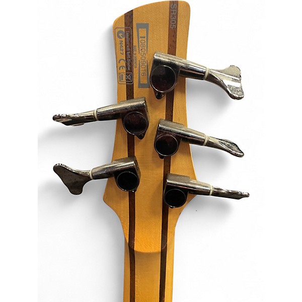 Used Ibanez SR305 5 String Black Electric Bass Guitar