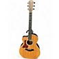 Used Taylor 214CE Left Handed Natural Acoustic Electric Guitar thumbnail