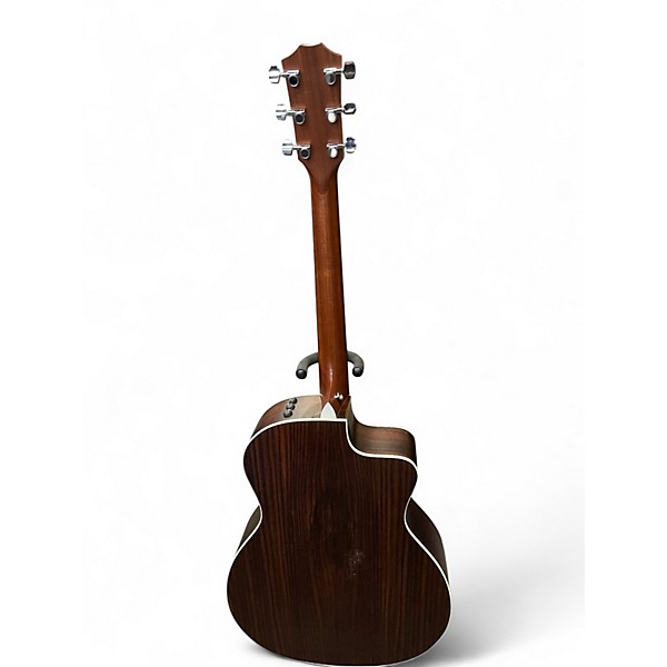 Used Taylor 214CE Left Handed Natural Acoustic Electric Guitar
