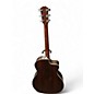 Used Taylor 214CE Left Handed Natural Acoustic Electric Guitar