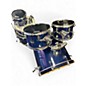 Used Mapex 6 Piece 6 piece hard maple blue Drum Kit thumbnail