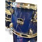 Used Mapex 6 Piece 6 piece hard maple blue Drum Kit