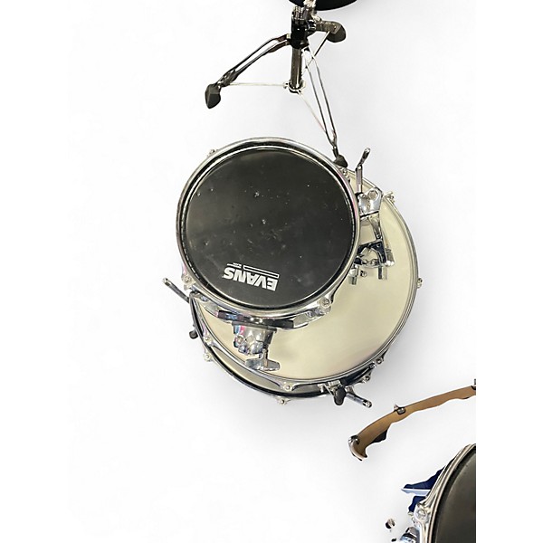 Used Mapex 6 Piece 6 piece hard maple blue Drum Kit