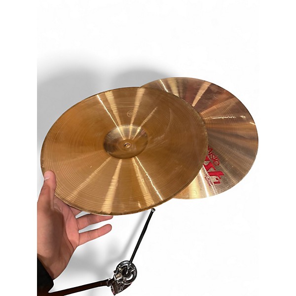 Used Paiste 14in PST7 Hi Hat Pair Cymbal