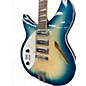 Used Rickenbacker 370/12 Left Handed Blue Burst Hollow Body Electric Guitar