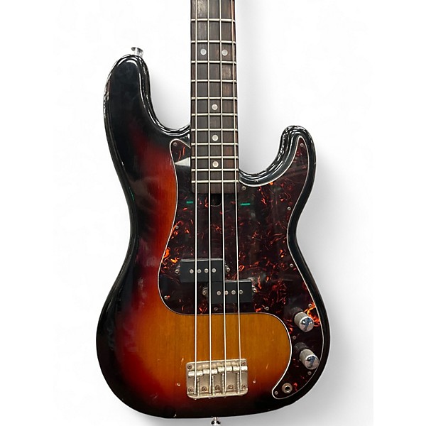 Vintage 1970s Memphis 105n Sunburst Electric Bass Guitar